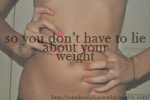 To be comfortable with yourself