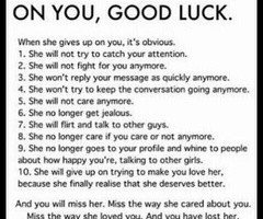 Good Girl Bad Boy Quotes Quotes / when a girl gives up