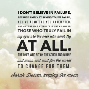 Sarah Dessen, keeping the moon