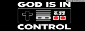 God is in Control Profile Facebook Covers