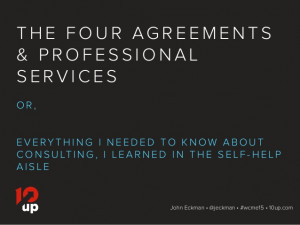 The Four Agreements and Professional Services