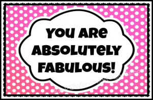 You Are Absolutely Fabulous woman and sister greeting card lift ...