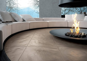 contemporary circular living room fireplace 19 Fireplace Design Ideas ...