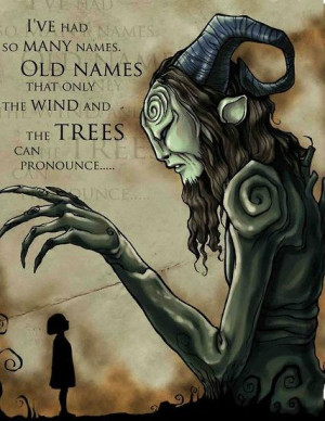 ... names old names that only the wind and the trees the can pronounce