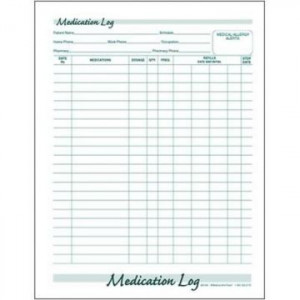 Blank Medication Administration Record Template
