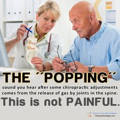 The popping sound you hear after some chiropractic adjustments is due ...
