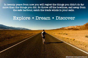 Explore-Dream-Discover - Explore Quotes -Explorer Quote - Travel ...