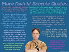 Who doesn't appreciate the lovely things that Dwight Schrute has come ...