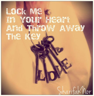 Lock And Key Love Quotes Quote by sharifahnor