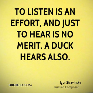 Igor Stravinsky Quotes