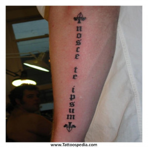Tattoo Quote About Anchor...