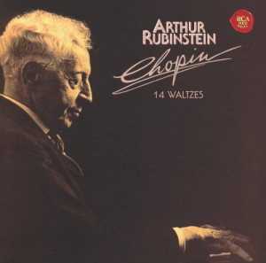 Arthur Rubinstein Chopin Waltz Collection Album Cover picture