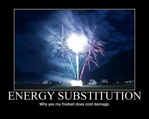 Energy Substitution