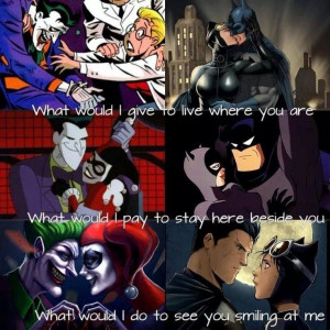... Quinn Jokers Quotes, I M Batman, Batman Art, Batman And Catwoman