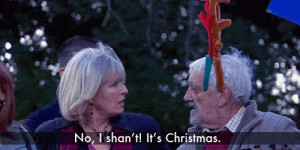Christmas doctor who THE WILFRED GIF CAN NOW BE USED AGAIN AAAAAAAHHHH