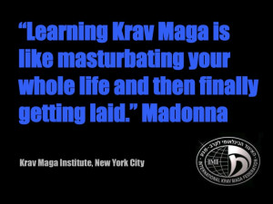 Madonna on IKMF Krav Maga