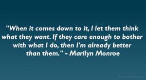 Marilyn Monroe Suicide Quote