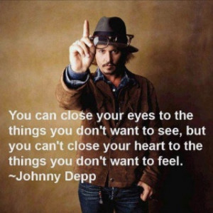 Johnny Depp quote