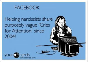 ... share purposely vague 'Cries for Attention' since 2004!----HA