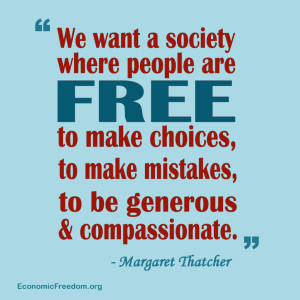 Do you agree with Margaret Thatcher? Then show your support and share ...