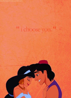 cartoon quotes / jasmine and aladdin