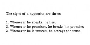 signs of hypocrite sahih bukhari volume 1 book 2 number 33