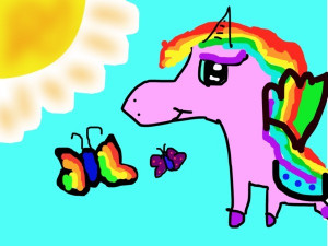 Flying Unicorn Rainbow Pig
