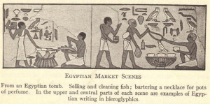 Egyptian Market Scenes from an Egyptian Tomb