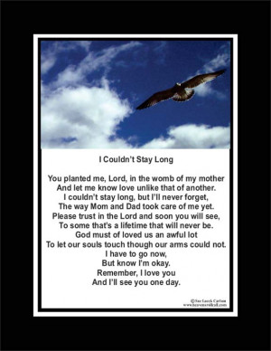 poems about death of a loved one inspirational