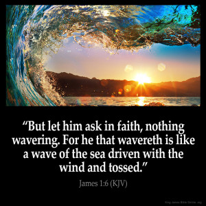 James 1:6 Inspirational Image