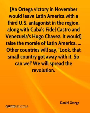 Daniel Ortega - [An Ortega victory in November would leave Latin ...