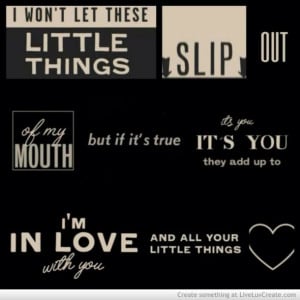 cute, little things3, love, one direction, quote, quotes
