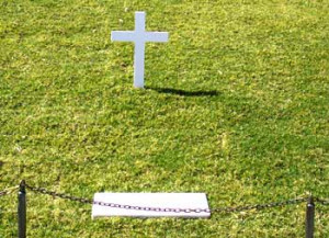 Nearby is the grave of Robert Kennedy.