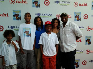 Holly Robinson Peete & her family @ 'My Brother Charlie' Carnival - LA ...