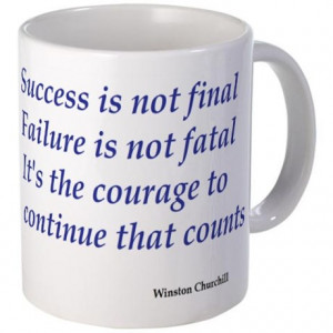 Churchill Gifts > Churchill Coffee Mugs > Winston Churchill quote Mug