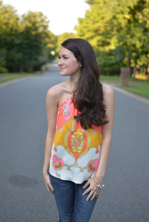 Game Day Outfit from local bloggerSouthern Curls & Pearls
