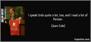 More Juan Cole Quotes