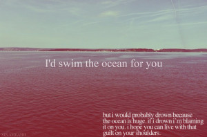drown, funny, lmfao, lol, ocean, realist, swim, true ...