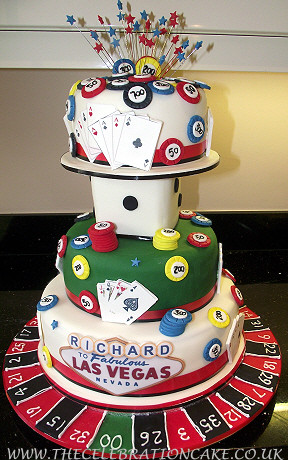 Casino Birthday Cake Ideas