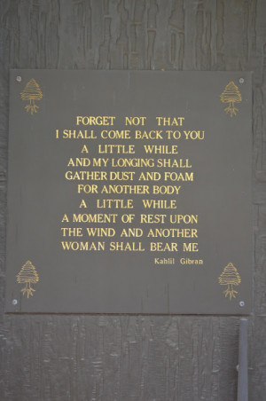 Danny Thomas's mausoleum bears these words by Lebanese poet, Kahlil ...