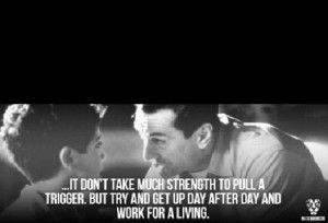 So true! Words from A Bronx Tale
