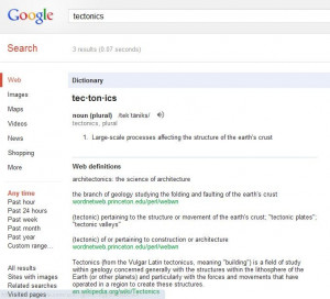 wikipedia full thumb Google dictionary gives you a definition just by