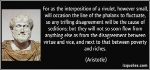 , however small, will occasion the line of the phalanx to fluctuate ...