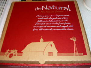 The Natural Pizza Pizza Hut
