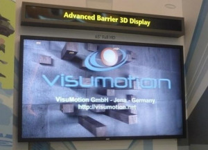 AUO's 65-inch 3D HDTV 2H 2010, boasts polarized specs