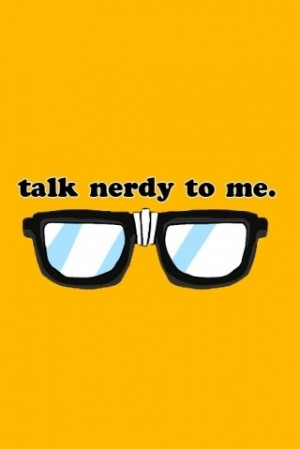 ... dork, funny, geek, glasses, ipod, nerd, nerdy, talk, wallpaper, yellow