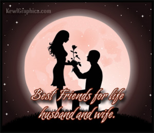 Best Friends For Life Husband and Wife Facebook Graphic