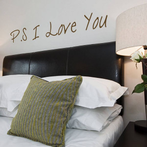 Love You' Wall Sticker Quote