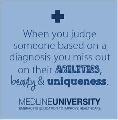 ... on their abilities, beauty, and uniqueness. #Nurses #Nursing #MedlineU