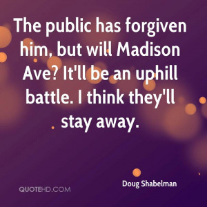 ... Madison Ave? It'll be an uphill battle. I think they'll stay away